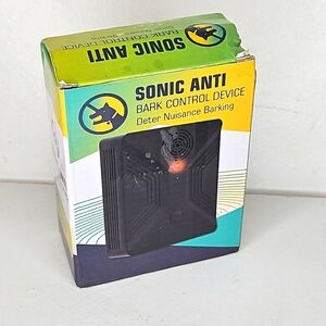 Sonic Anti Bark Control Device - Black